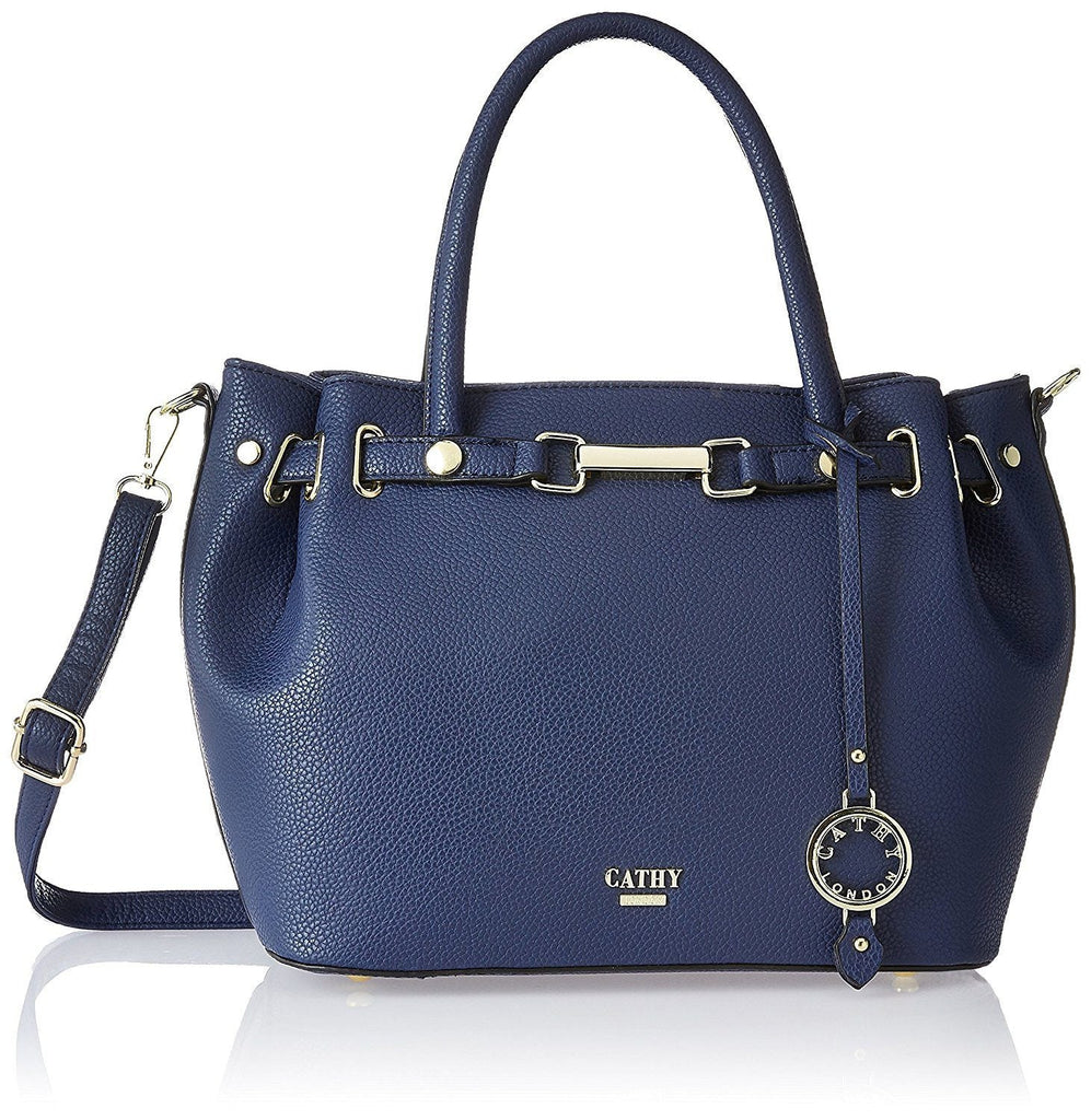 CATHY LONDON HAND BAG BLUE
