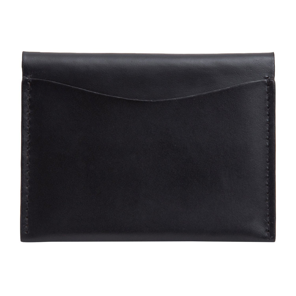 Black Colour Bi-Fold Italian Leather Card Holder/Slim Wallet (Holds Upto 16+ Cards) Cathy London 