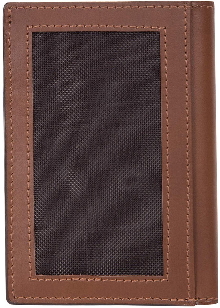 Brown Colour Bi-Fold Italian Leather Card Holder/Slim Wallet (9 Card Slot + 3 Hidden Compartment + 1 ID Slot + Cash Compartment) Cathy London 