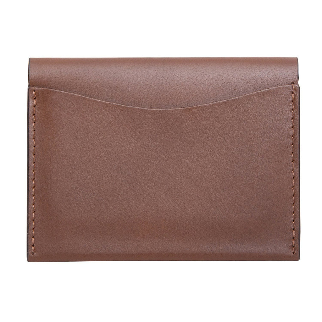 Brown Colour Bi-Fold Italian Leather Card Holder/Slim Wallet (Holds Upto 16+ Cards) Cathy London 