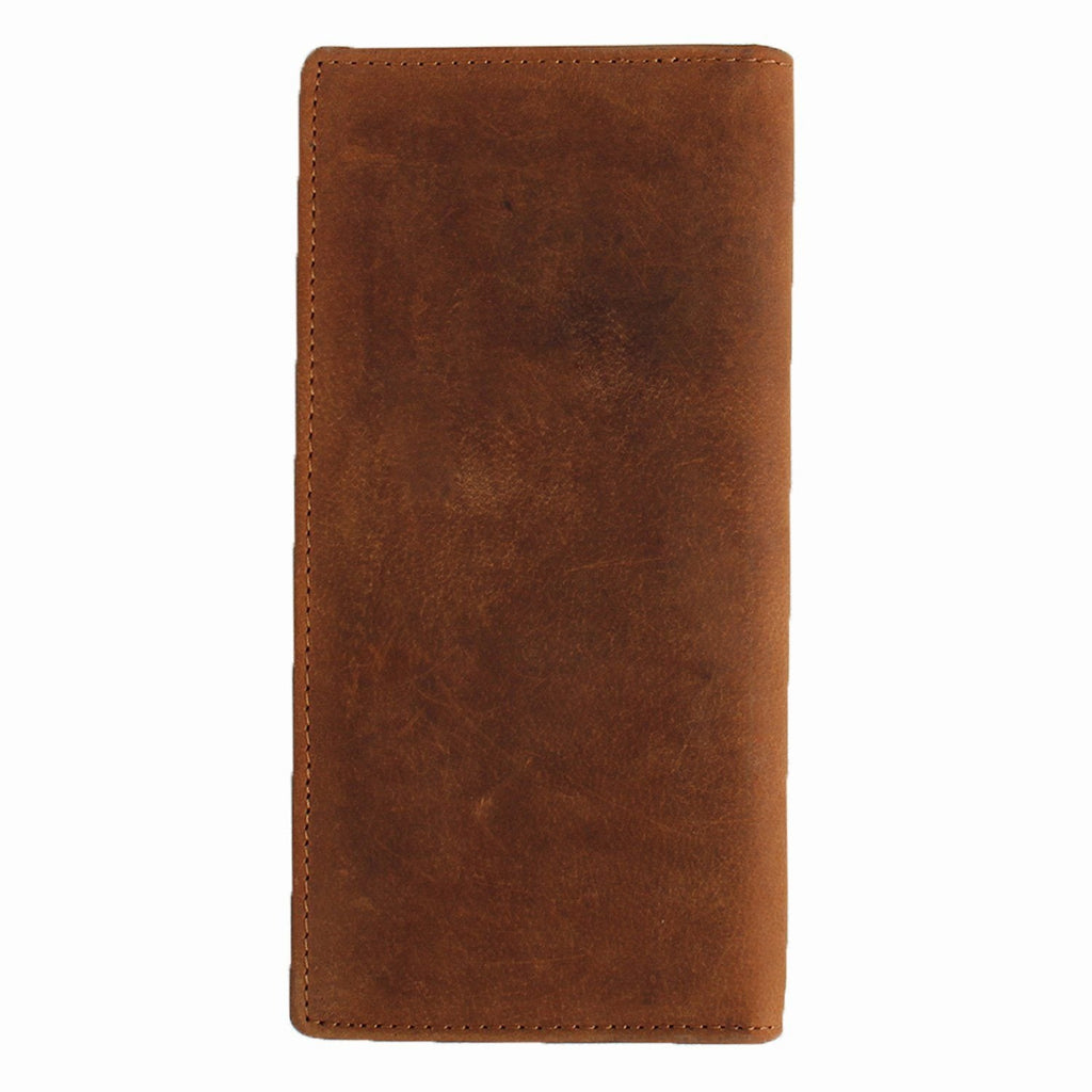 Brown Colour Italian Leather Long Wallet/Card Holder for Men & Woman (12 Card Slot + 1 ID Slot + Cash Compartment) Cathy London 
