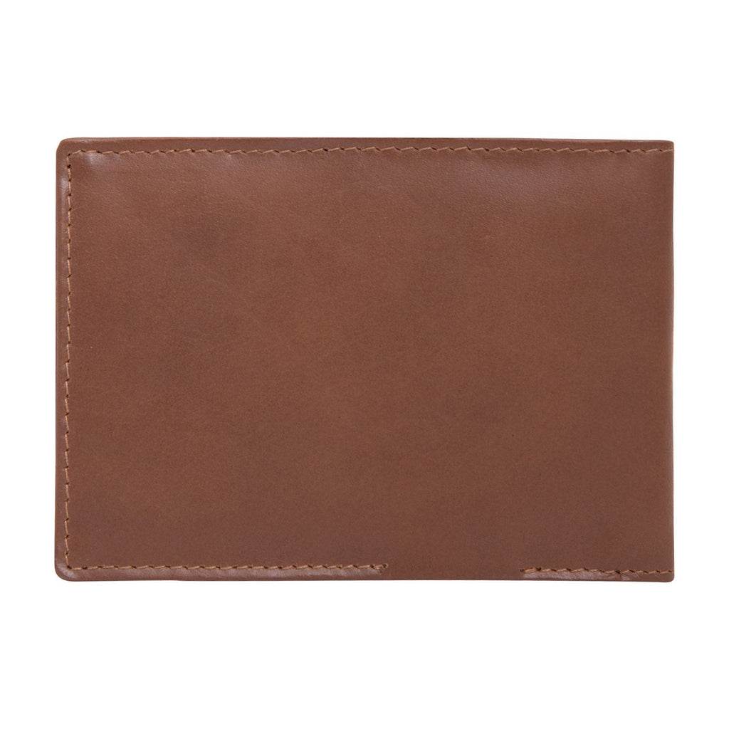 Brown Colour Italian Leather Money Clip/Slim Wallet (7 Card Slot + Money Clip) Cathy London 