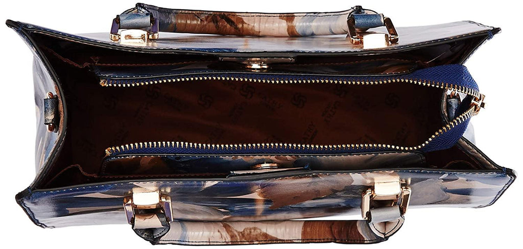 Elegant Top Grain Italian Leather Ladies Handbag/Satchel Bag Cathy London 