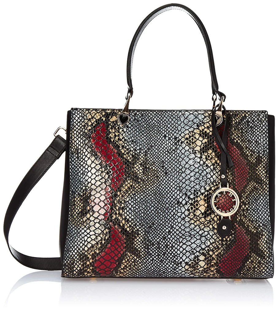 Elegant Top Grain Italian Leather Ladies Handbag/Satchel Bag Cathy London 