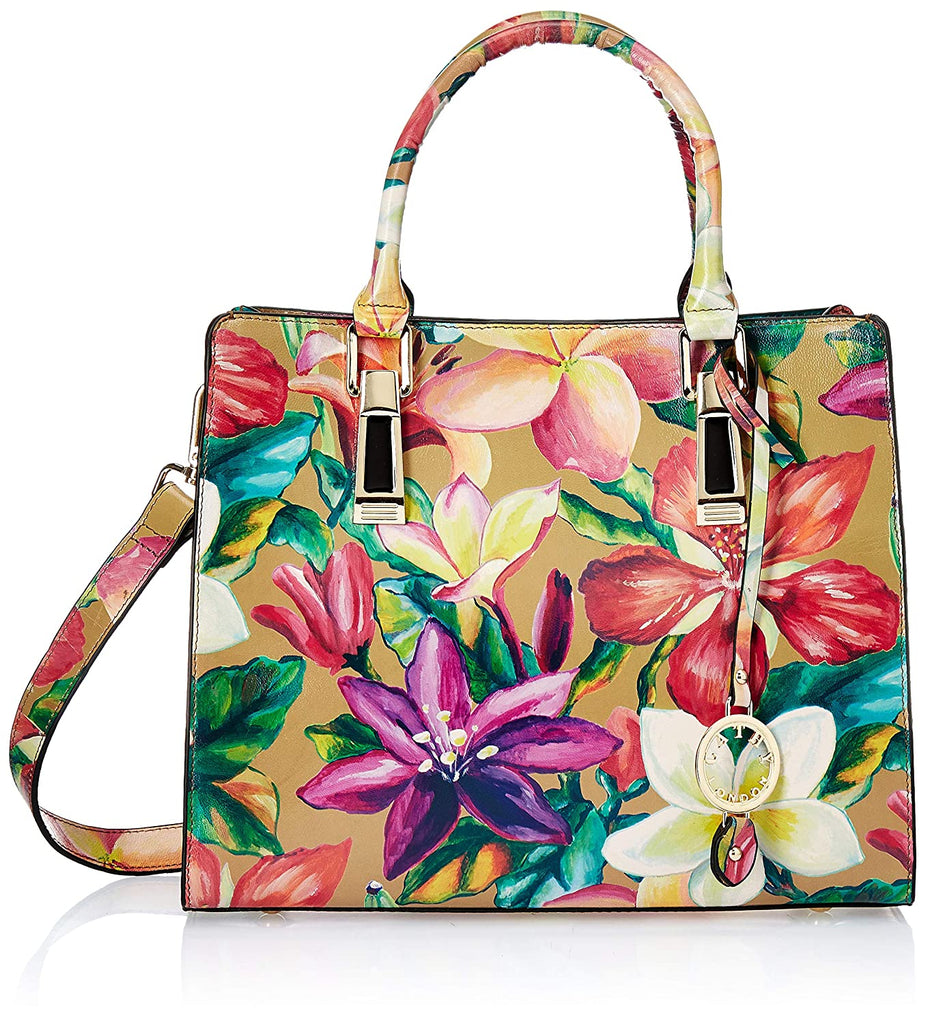 Elegant Top Grain Italian Leather Ladies Handbag/Satchel Bag Cathy London 