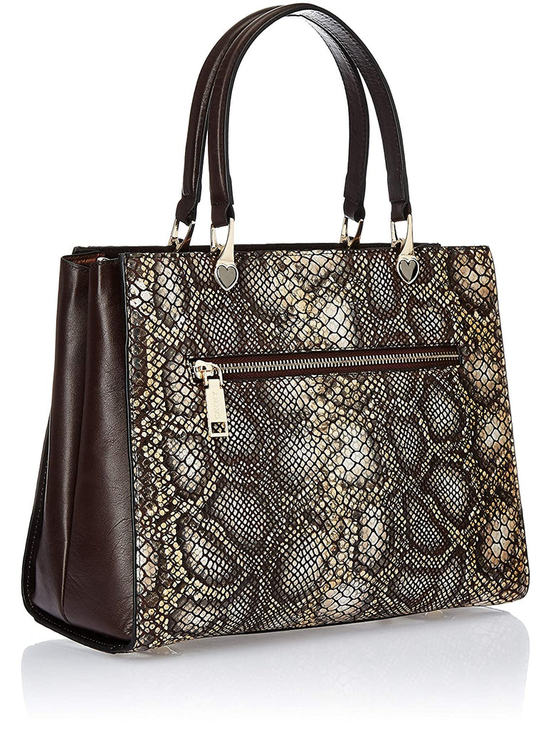 Elegant Top Grain Italian Leather Ladies Handbag/Satchel Bag Cathy London 