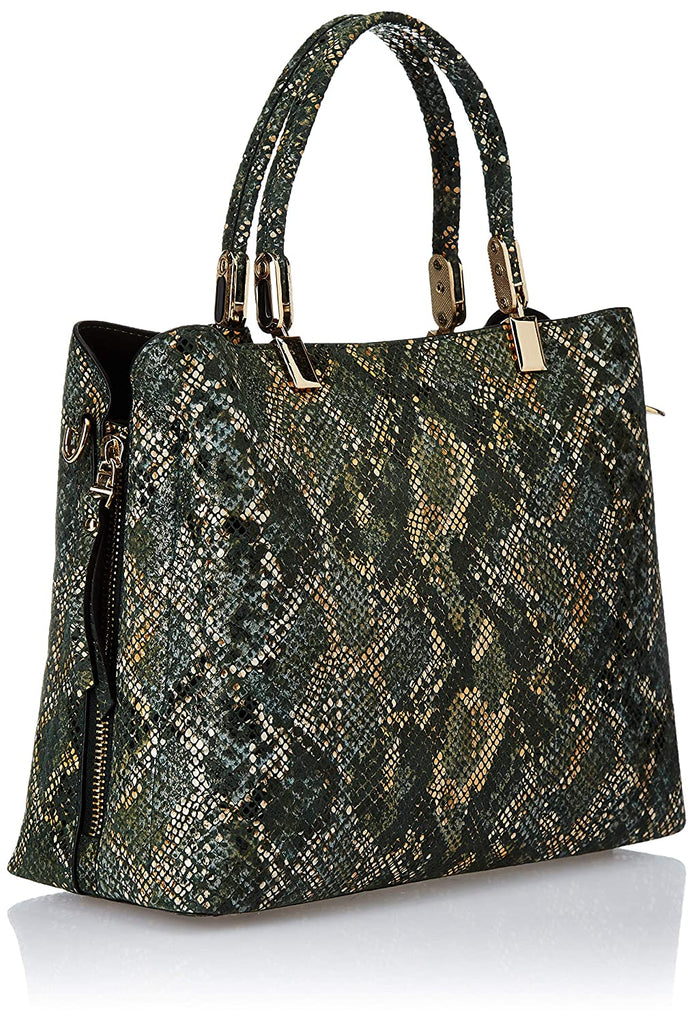 Elegant Top Grain Italian Leather Ladies Handbag/Satchel Bag Cathy London 