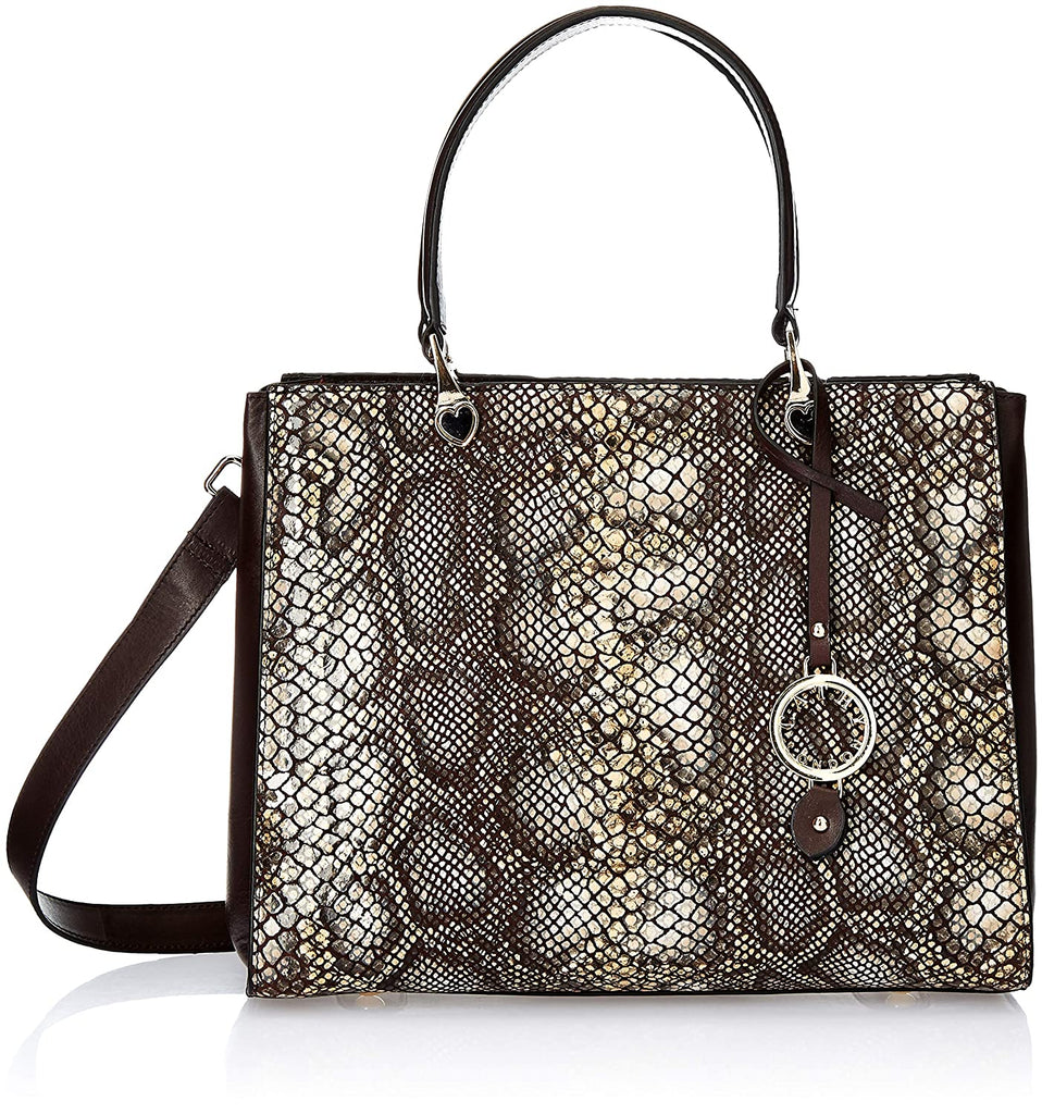 Elegant Top Grain Italian Leather Ladies Handbag/Satchel Bag Cathy London 