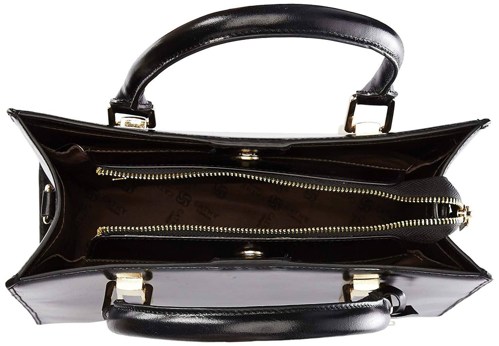 Elegant Top Grain Italian Leather Ladies Handbag/Satchel Bag Cathy London 