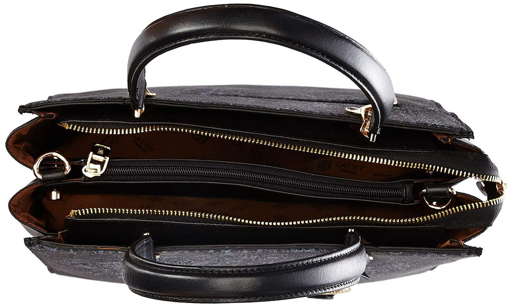 Elegant Top Grain Italian Leather Ladies Handbag/Satchel Bag Cathy London 