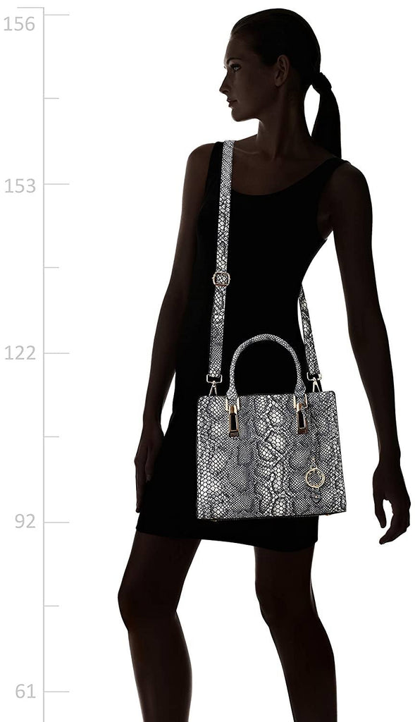 Elegant Top Grain Italian Leather Ladies Handbag/Satchel Bag Cathy London 