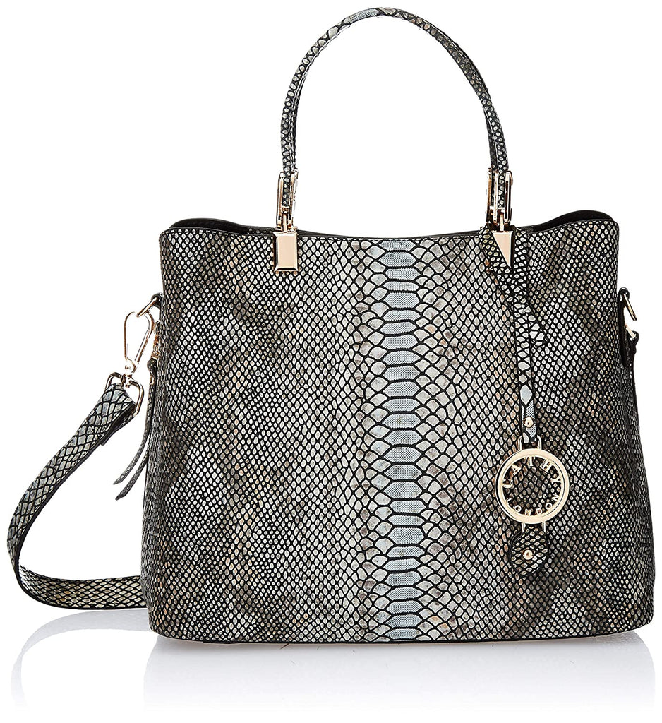 Elegant Top Grain Italian Leather Ladies Handbag/Satchel Bag Cathy London 