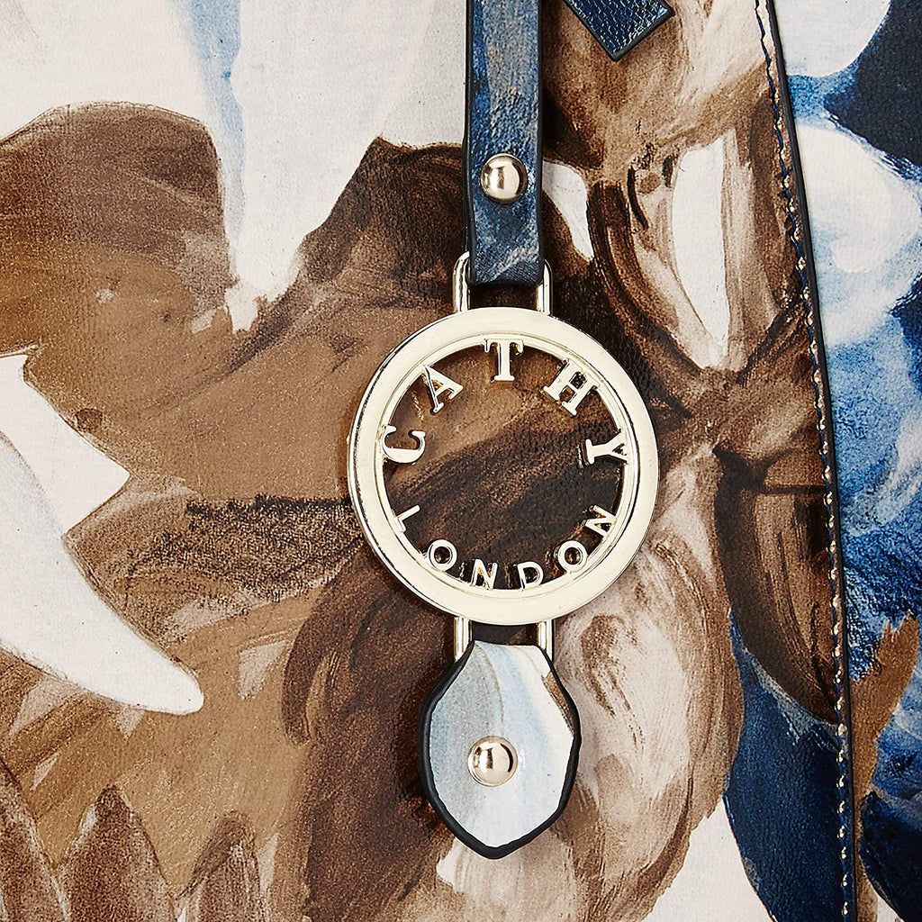 Elegant Top Grain Italian Leather Ladies Handbag/Satchel Bag Cathy London 