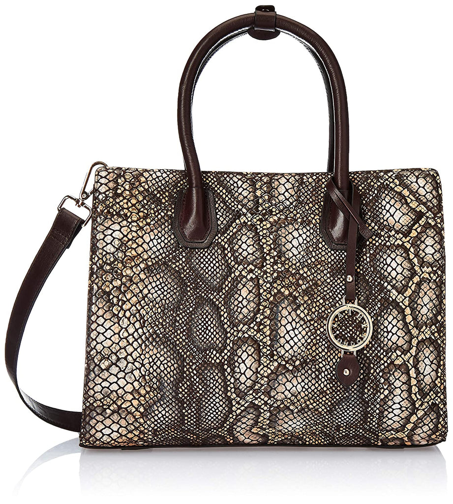 Elegant Top Grain Italian Leather Ladies Handbag/Satchel Bag Cathy London 