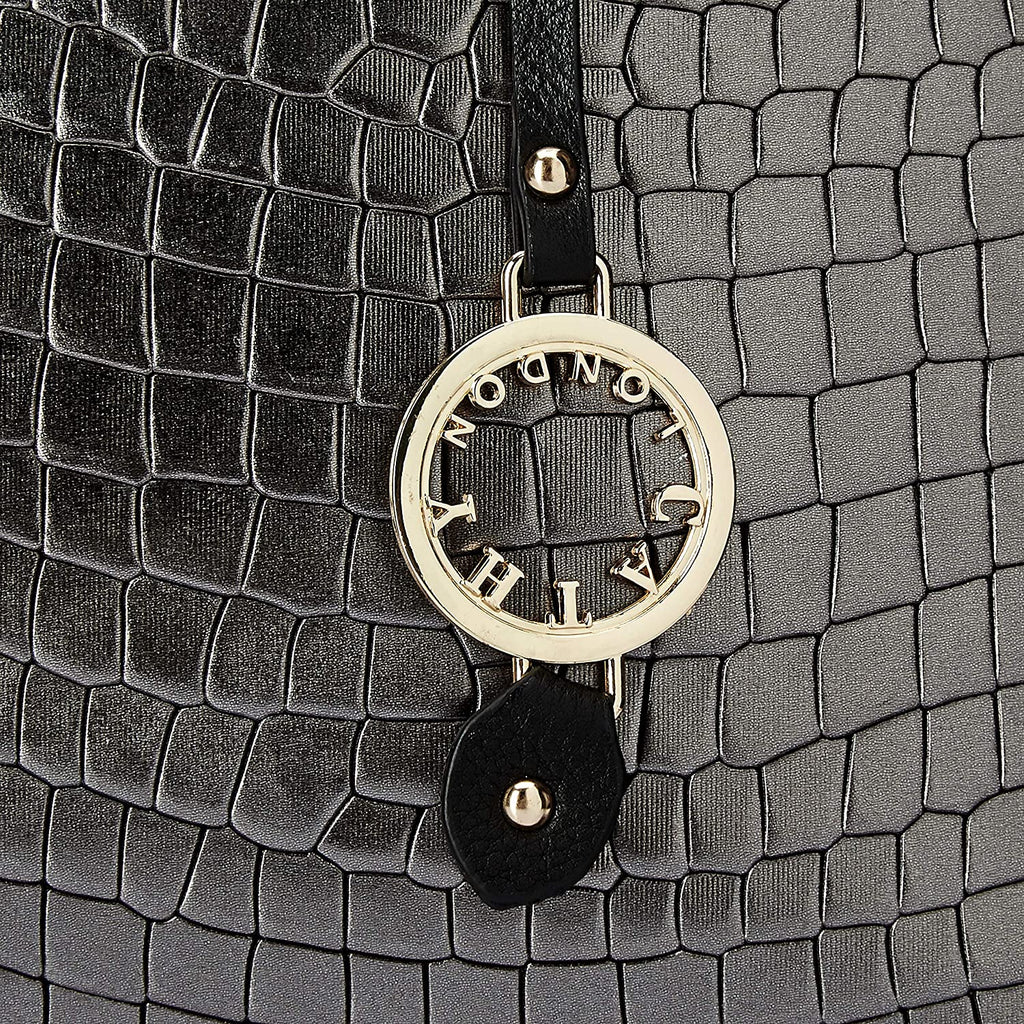 Elegant Top Grain Italian Leather Ladies Handbag/Satchel Bag Cathy London 