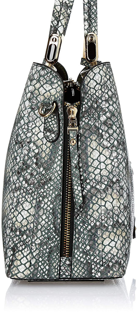 Elegant Top Grain Italian Leather Ladies Handbag/Satchel Bag Cathy London 