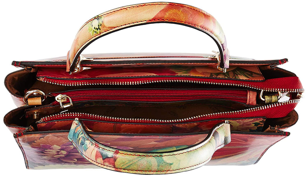 Elegant Top Grain Italian Leather Ladies Handbag/Satchel Bag Cathy London 