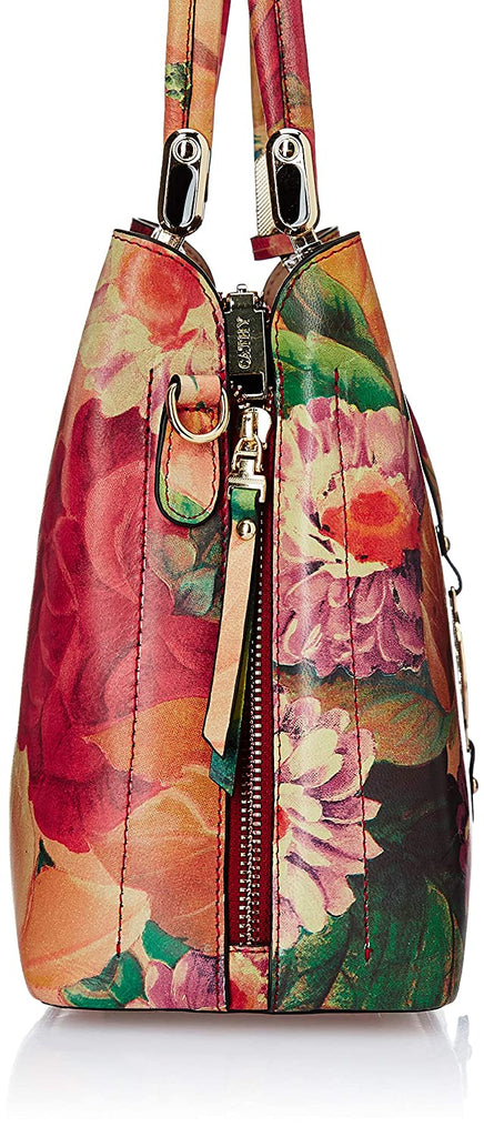 Elegant Top Grain Italian Leather Ladies Handbag/Satchel Bag Cathy London 
