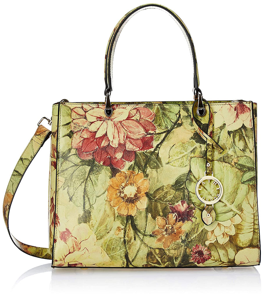 Elegant Top Grain Italian Leather Ladies Handbag/Satchel Bag Cathy London 