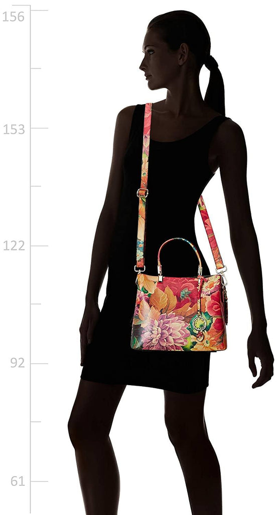Elegant Top Grain Italian Leather Ladies Handbag/Satchel Bag Cathy London 