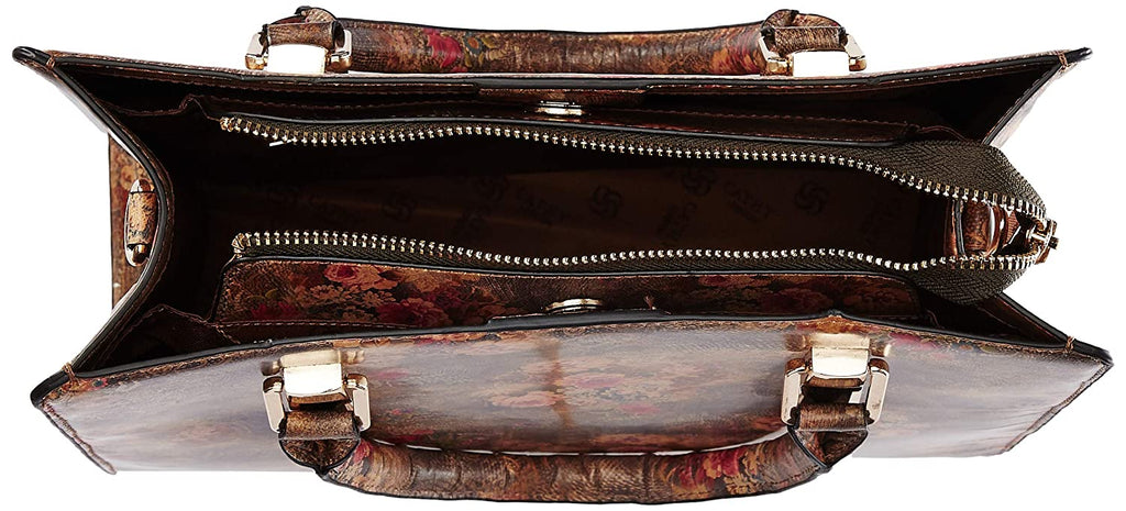 Elegant Top Grain Italian Leather Ladies Handbag/Satchel Bag Cathy London 