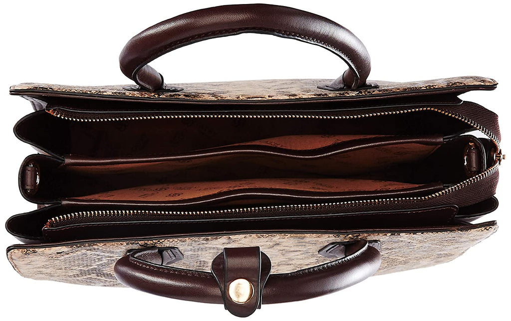 Elegant Top Grain Italian Leather Ladies Handbag/Satchel Bag Cathy London 