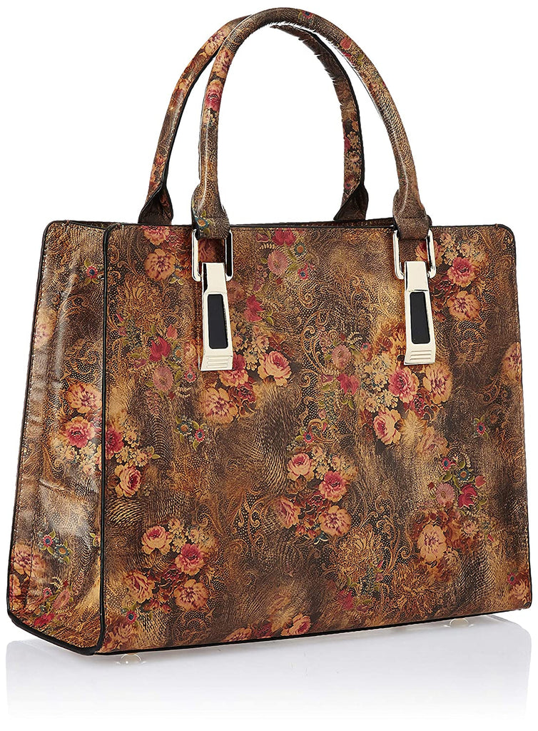 Elegant Top Grain Italian Leather Ladies Handbag/Satchel Bag Cathy London 