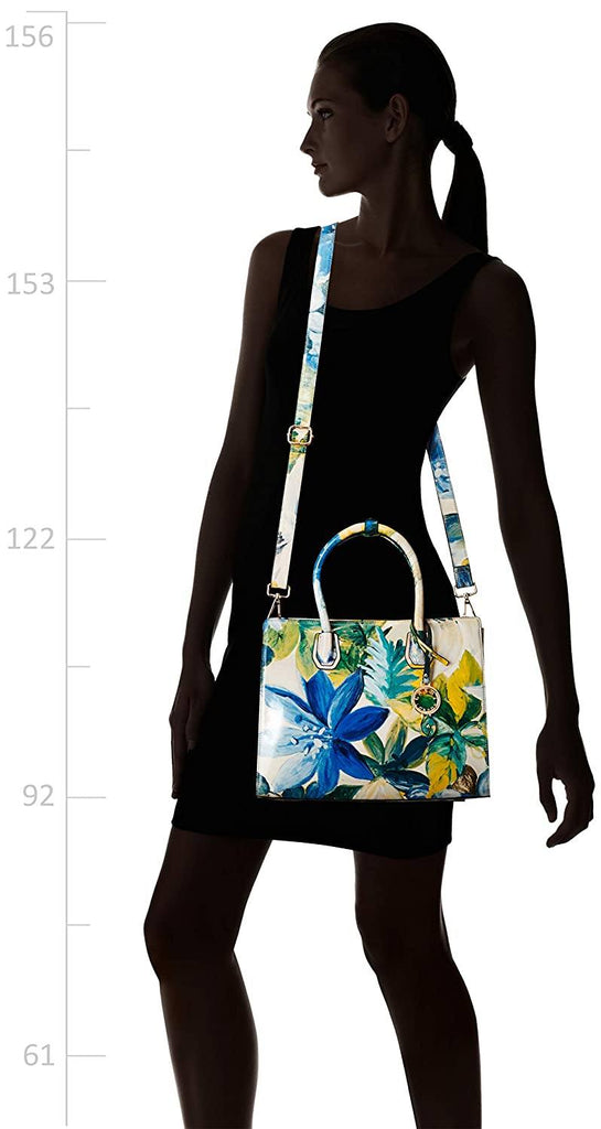 Elegant Top Grain Italian Leather Ladies Handbag/Satchel Bag Cathy London 