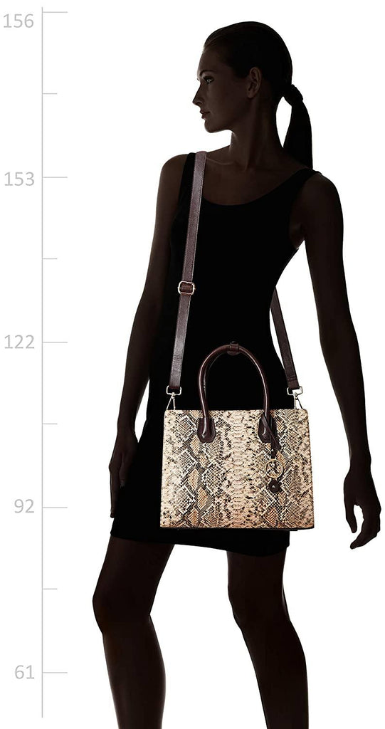 Elegant Top Grain Italian Leather Ladies Handbag/Satchel Bag Cathy London 