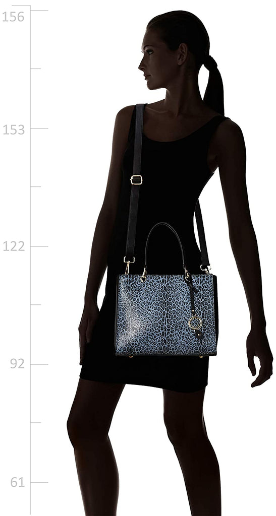 Elegant Top Grain Italian Leather Ladies Handbag/Satchel Bag Cathy London 