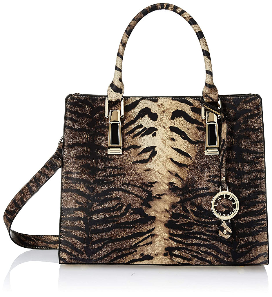 Elegant Top Grain Italian Leather Ladies Handbag/Satchel Bag Cathy London 
