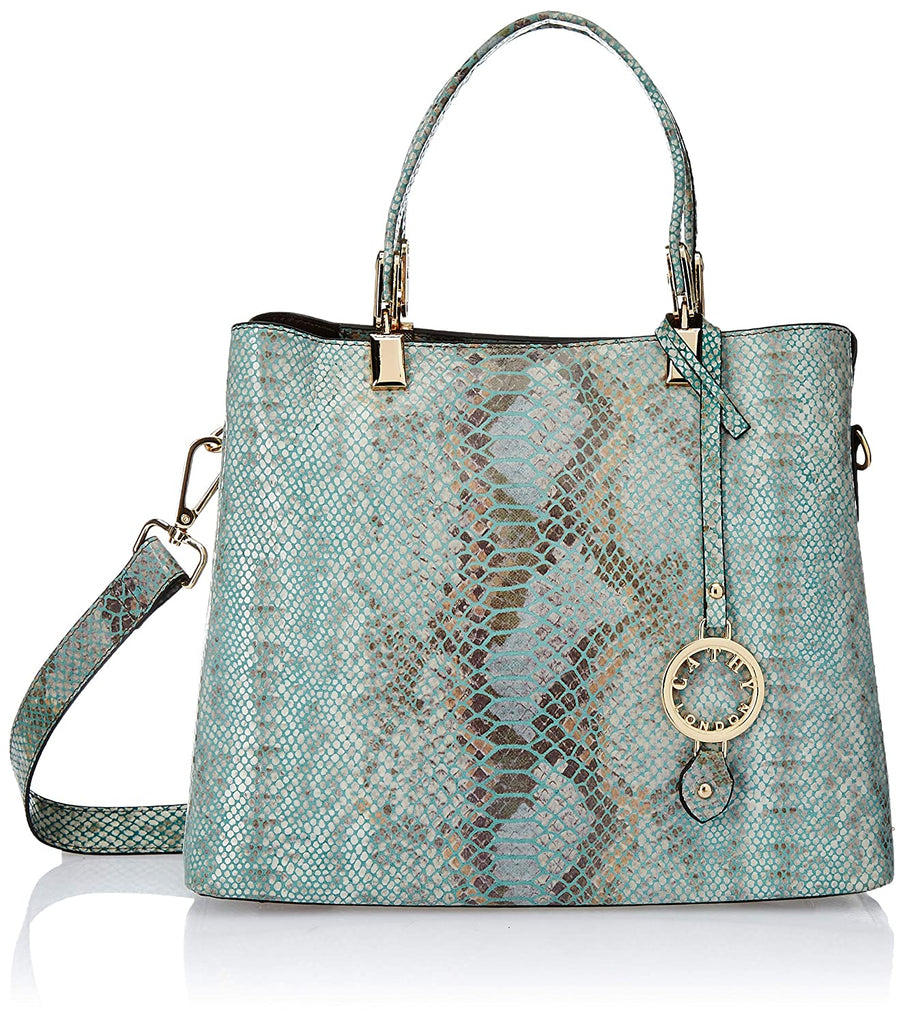 Elegant Top Grain Italian Leather Ladies Handbag/Satchel Bag Cathy London 