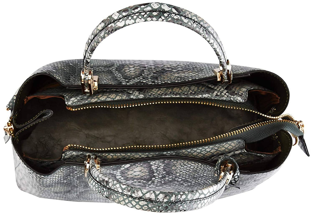 Elegant Top Grain Italian Leather Ladies Handbag/Satchel Bag Cathy London 