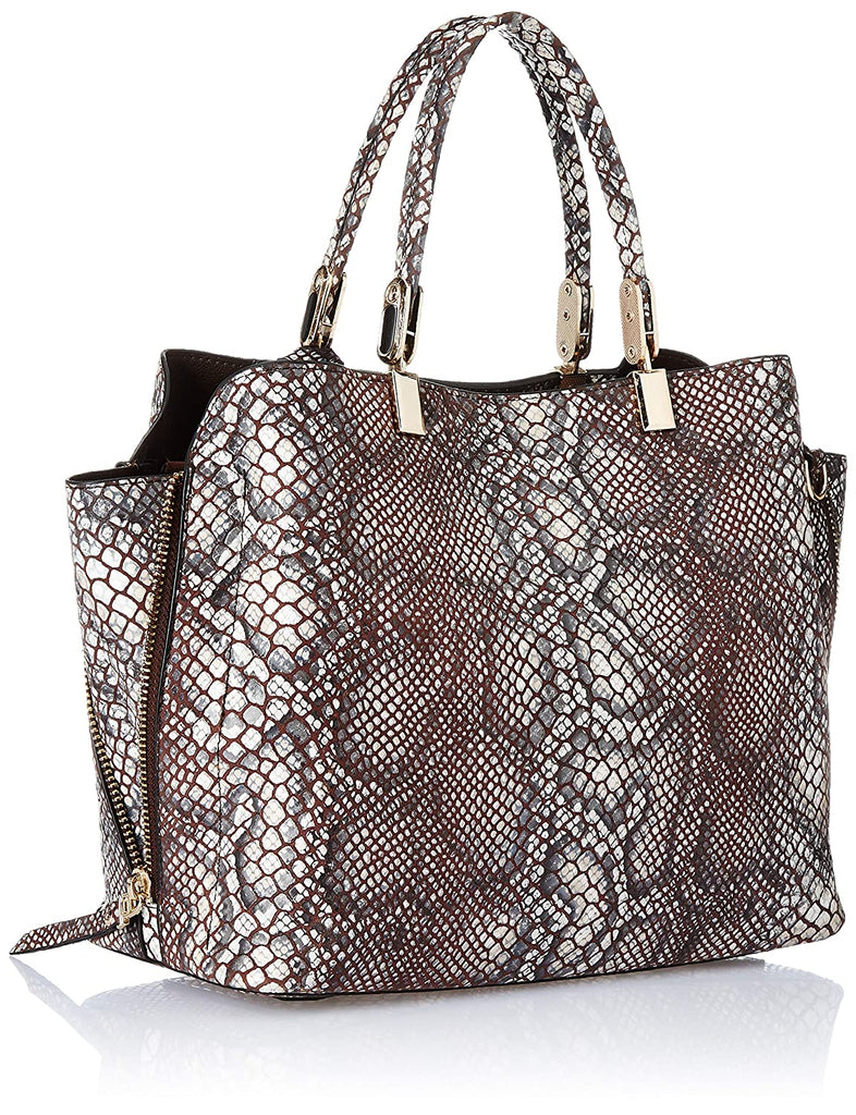 Elegant Top Grain Italian Leather Ladies Handbag/Satchel Bag Cathy London 
