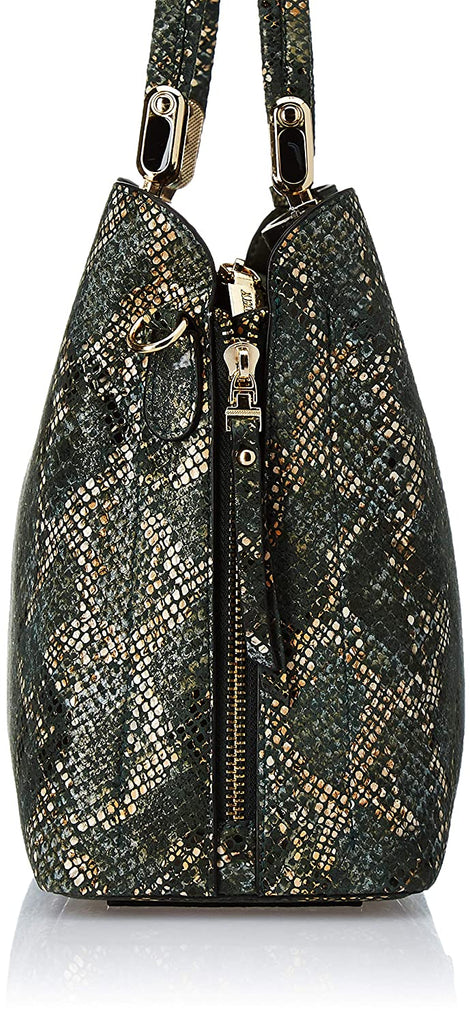 Elegant Top Grain Italian Leather Ladies Handbag/Satchel Bag Cathy London 