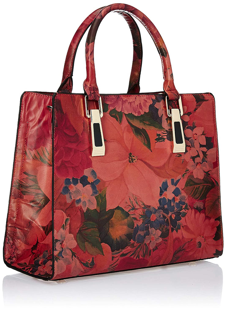 Elegant Top Grain Italian Leather Ladies Handbag/Satchel Bag Cathy London 