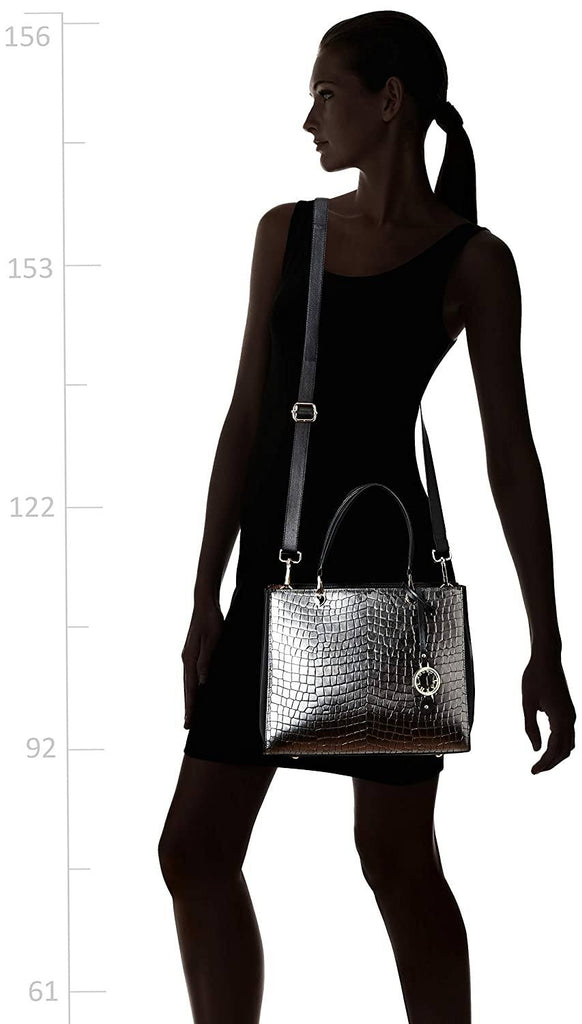 Elegant Top Grain Italian Leather Ladies Handbag/Satchel Bag Cathy London 