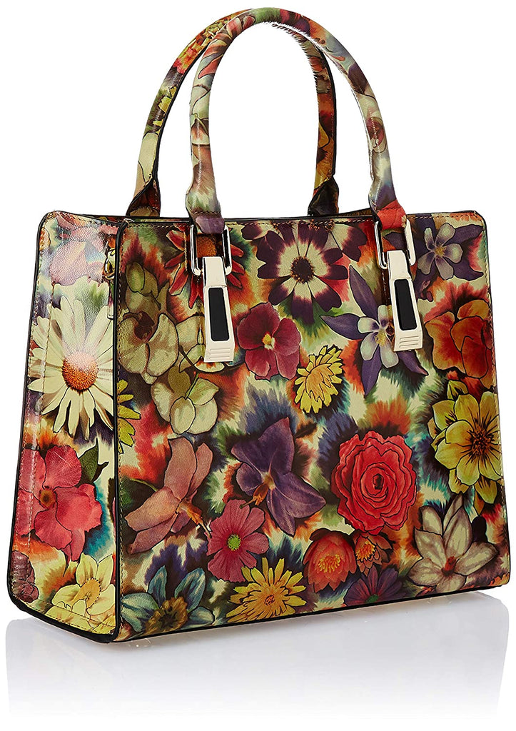 Elegant Top Grain Italian Leather Ladies Handbag/Satchel Bag Cathy London 