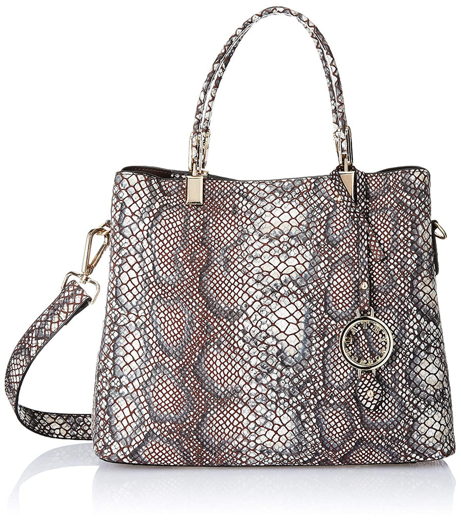 Elegant Top Grain Italian Leather Ladies Handbag/Satchel Bag Cathy London 