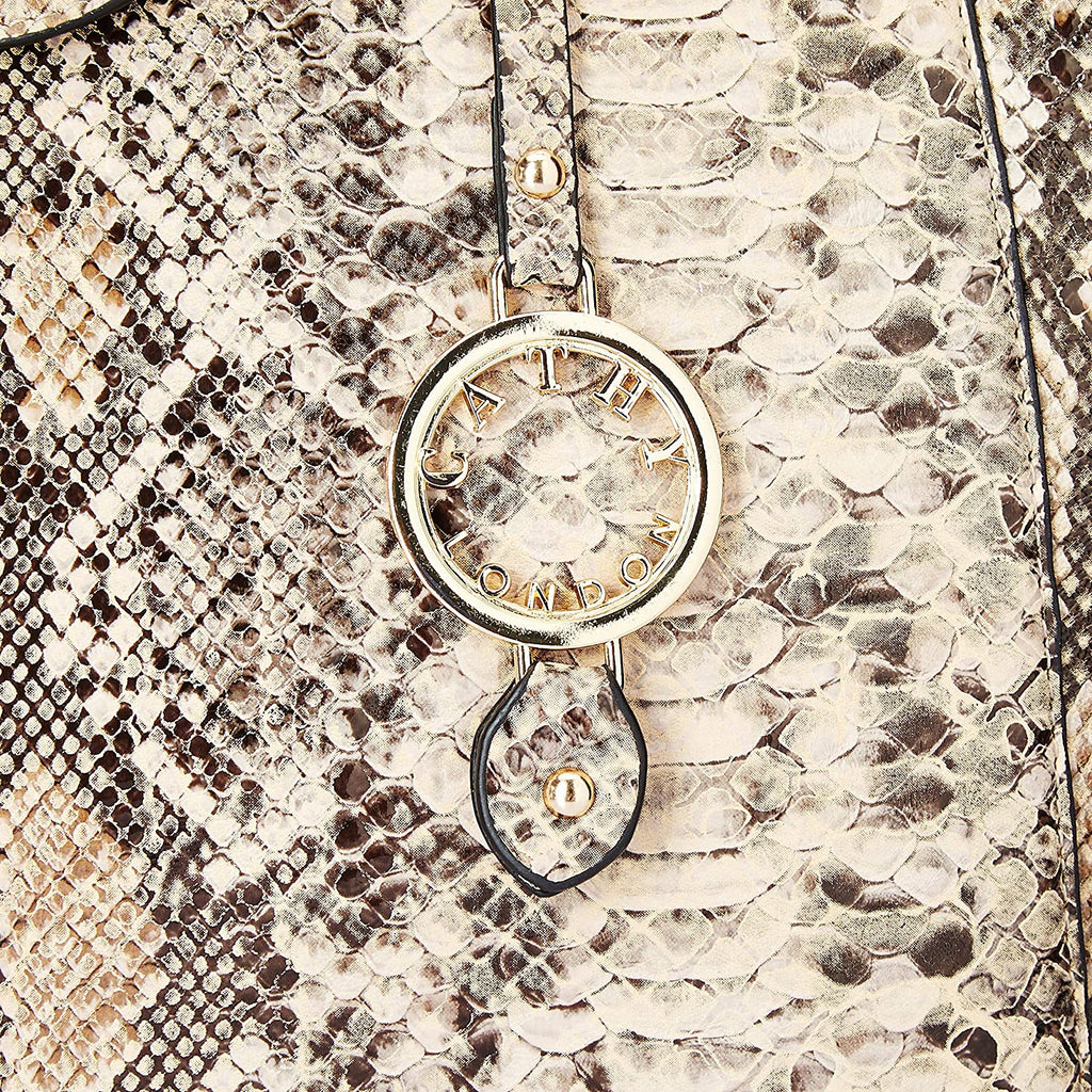 Elegant Top Grain Italian Leather Ladies Handbag/Satchel Bag Cathy London 