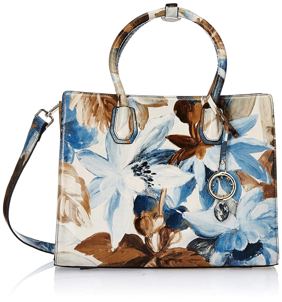 Elegant Top Grain Italian Leather Ladies Handbag/Satchel Bag Cathy London 