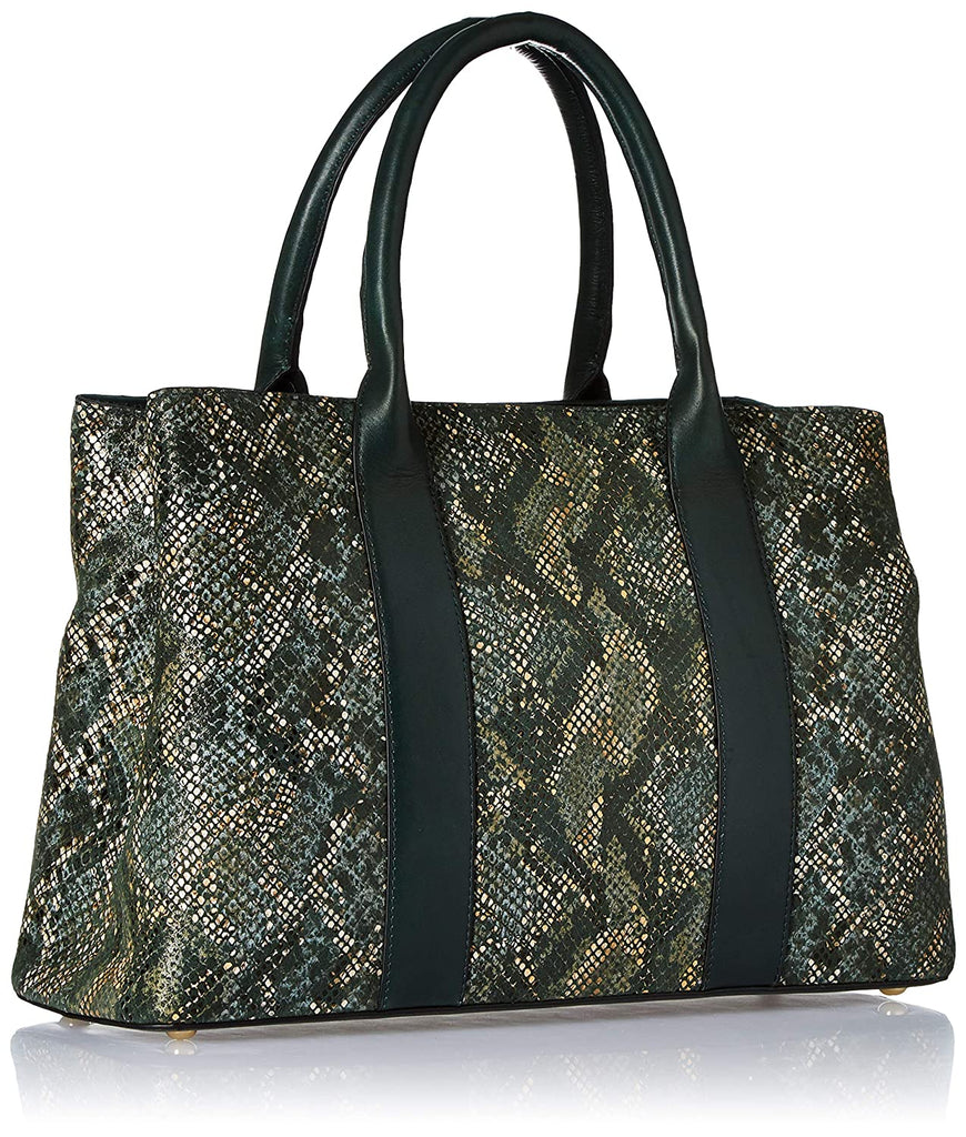 Elegant Top Grain Italian Leather Ladies Handbag/Satchel Bag Cathy London 