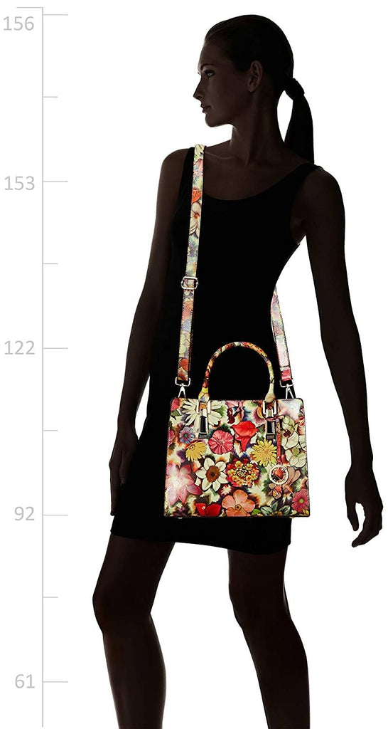 Elegant Top Grain Italian Leather Ladies Handbag/Satchel Bag Cathy London 