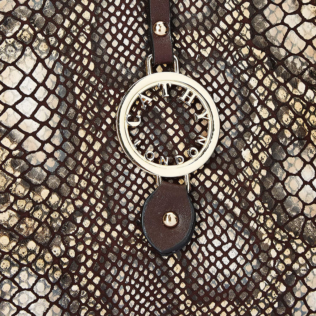 Elegant Top Grain Italian Leather Ladies Handbag/Satchel Bag Cathy London 