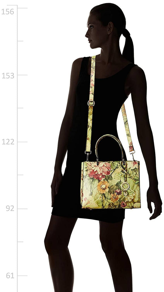 Elegant Top Grain Italian Leather Ladies Handbag/Satchel Bag Cathy London 