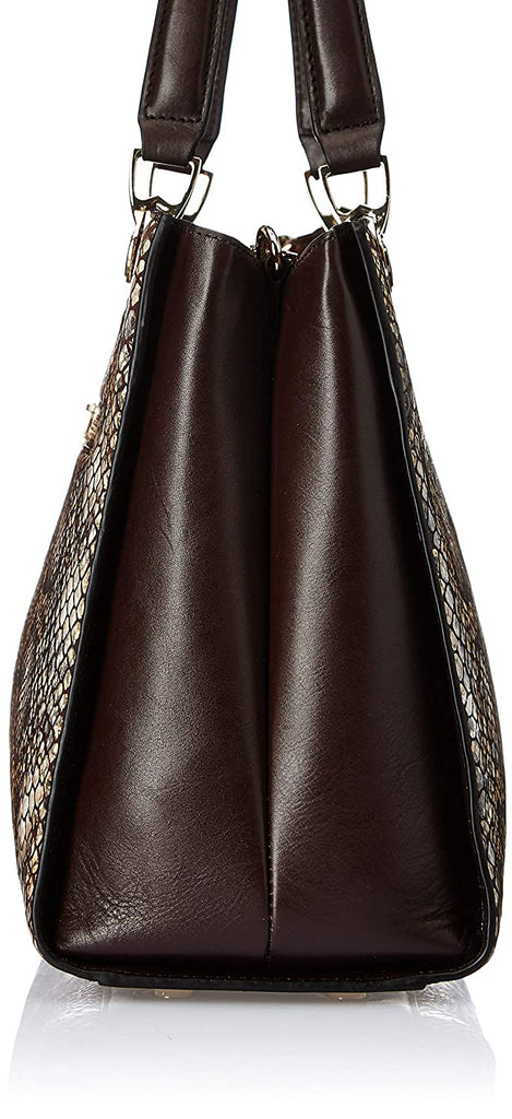 Elegant Top Grain Italian Leather Ladies Handbag/Satchel Bag Cathy London 