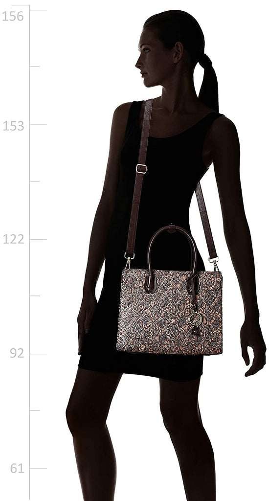Elegant Top Grain Italian Leather Ladies Handbag/Satchel Bag Cathy London 