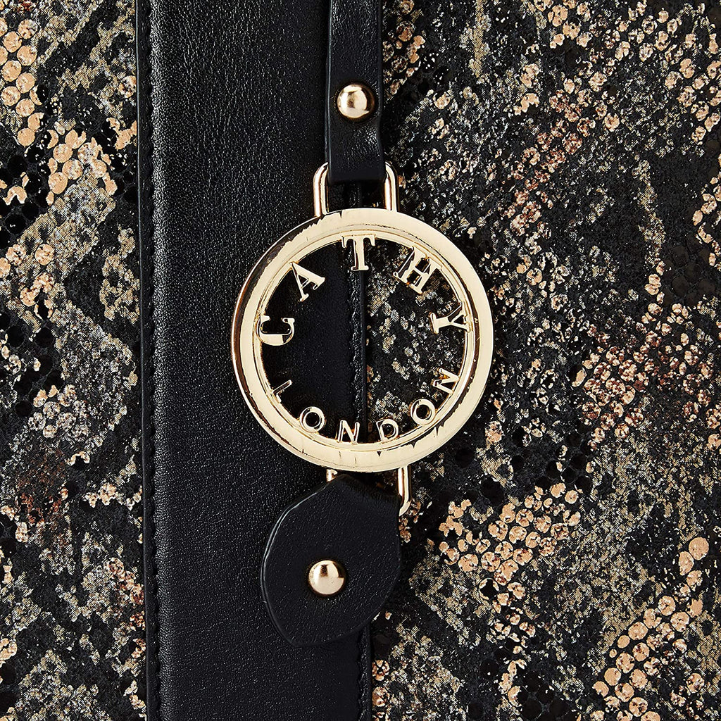 Elegant Top Grain Italian Leather Ladies Handbag/Satchel Bag Cathy London 