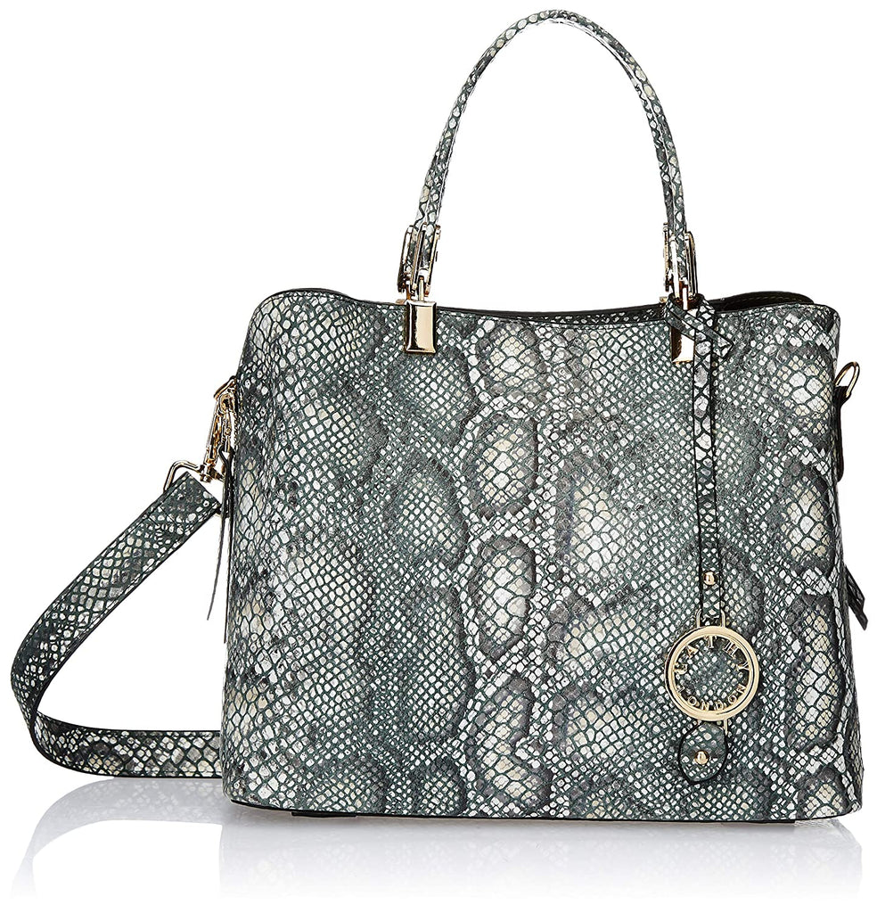 Elegant Top Grain Italian Leather Ladies Handbag/Satchel Bag Cathy London 
