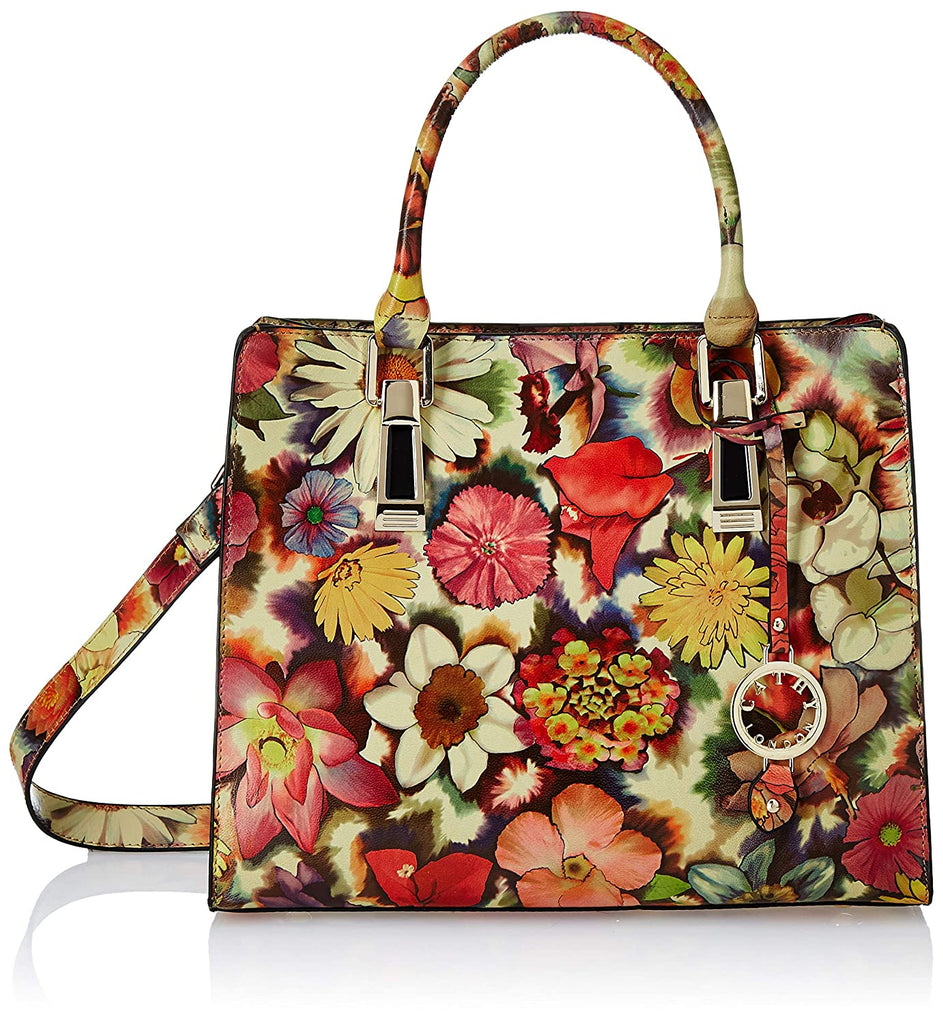 Elegant Top Grain Italian Leather Ladies Handbag/Satchel Bag Cathy London 